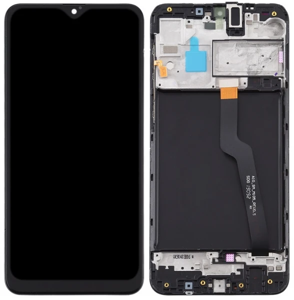 Дисплей Samsung Galaxy A10 A105 з рамкою оригінал Service Pack
