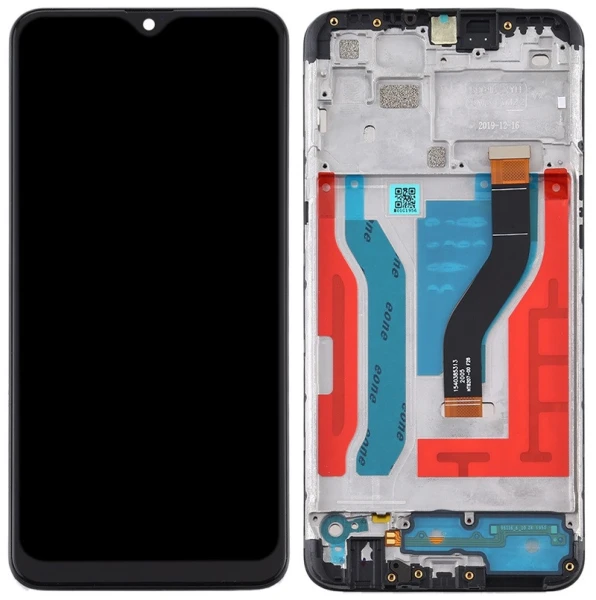 Дисплей Samsung Galaxy A10s A107 з рамкою оригінал Black