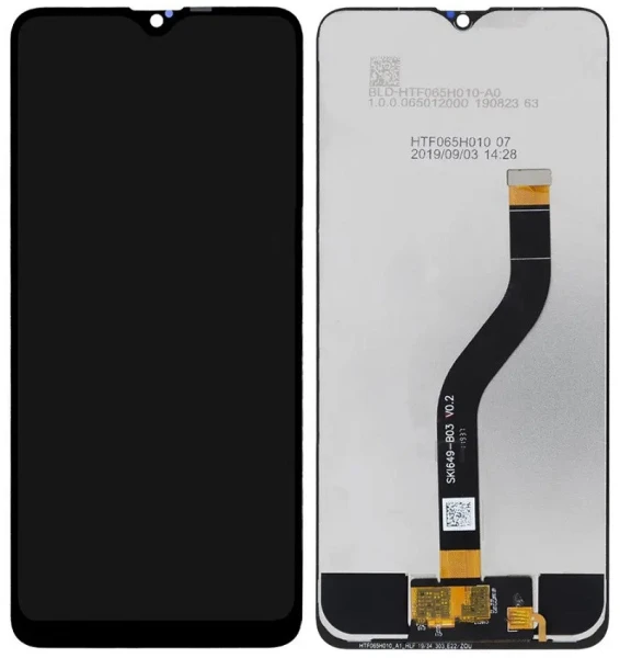 Дисплей Samsung Galaxy A20s A207 IPS LCD без рамки оригінал Service Pack