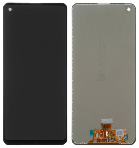Оригінальний дисплей Samsung Galaxy A21s A217 з рамкою Black