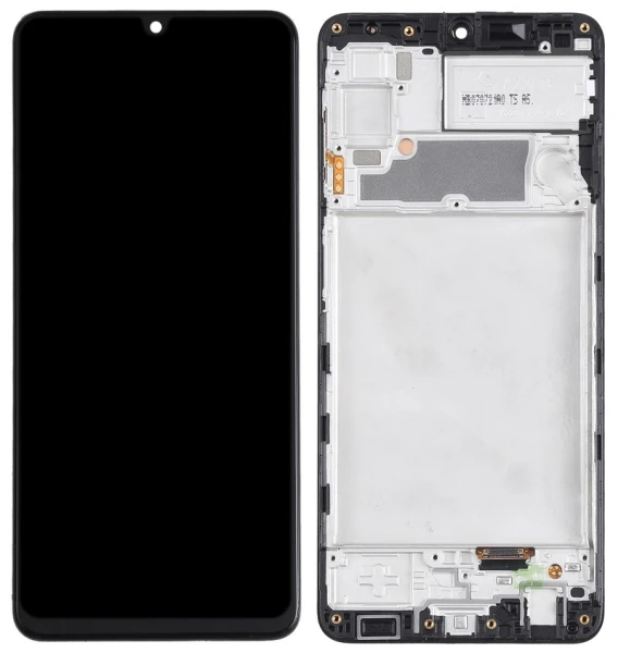 Дисплей Samsung Galaxy A22 A225 оригінал з тачскріном і рамкою Black