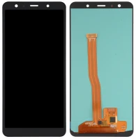 Дисплей Samsung Galaxy A7 2018 A750 з тачскріном без рамки оригінал 100% Service Pack Black