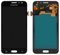 Дисплей Samsung Galaxy J3 2016 J320 з тачскріном без рамки оригінал 100% Service Pack Black