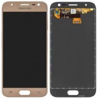 Дисплей Samsung Galaxy J3 2017 J330 з тачскріном без рамки оригінал 100% Service Pack Gold