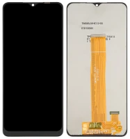 Дисплей Samsung Galaxy M12 M127 з тачскріном без рамки оригінал 100% Service Pack Black