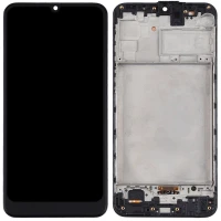 Дисплей Samsung Galaxy M31 M315 з тачскріном і рамкою оригінал 100% Service Pack Black
