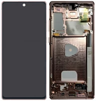 Дисплей Samsung Galaxy Note 20 N980/N981 з тачскріном і рамкою оригінал 100% Service Pack Bronze