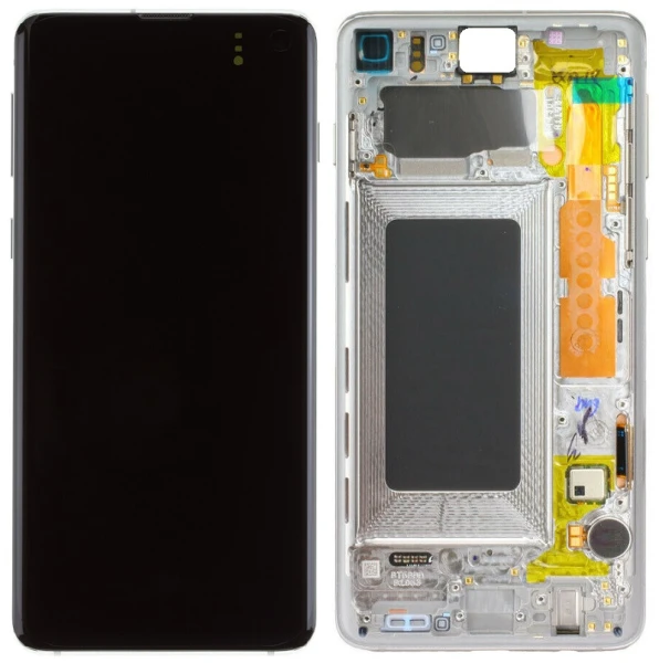 Дисплей Samsung Galaxy S10 G973 з рамкою оригінал Service Pack GH82-19353B GH82-18850B GH82-18851B
