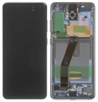 Дисплей Samsung G980 / G981 Galaxy S20 / S20 5G з тачскріном і рамкою оригінал 100% Service Pack Grey