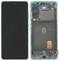 Дисплей Samsung Galaxy S20 FE/S20 FE 5G G780/G781 з тачскріном і рамкою оригінал 100% Service Pack Green