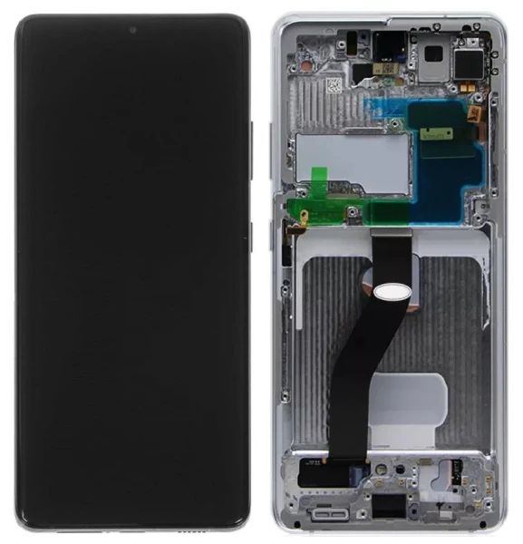 Дисплей Samsung Galaxy S21 Ultra G998 з рамкою оригінал Service Pack GH82-24591A GH82-24591B GH82-24591C