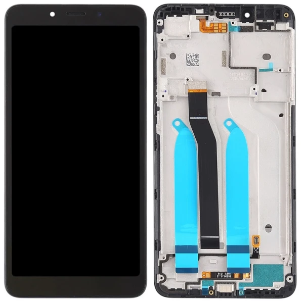 Дисплей Xiaomi Redmi 6 / 6A з тачскріном і рамкою оригінал 100% Service Pack Black