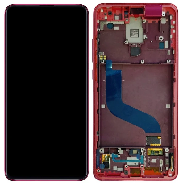 Дисплей Xiaomi Mi 9T / 9T Pro / Redmi K20 / K20 Pro з рамкою оригінал 560910014033 560910013033 Service Pack Red