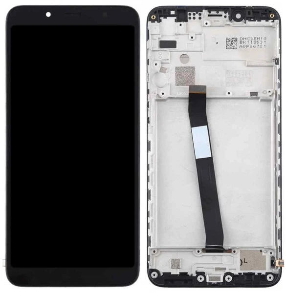 Дисплей Xiaomi Redmi 7A оригінал Service Pack з рамкою Black