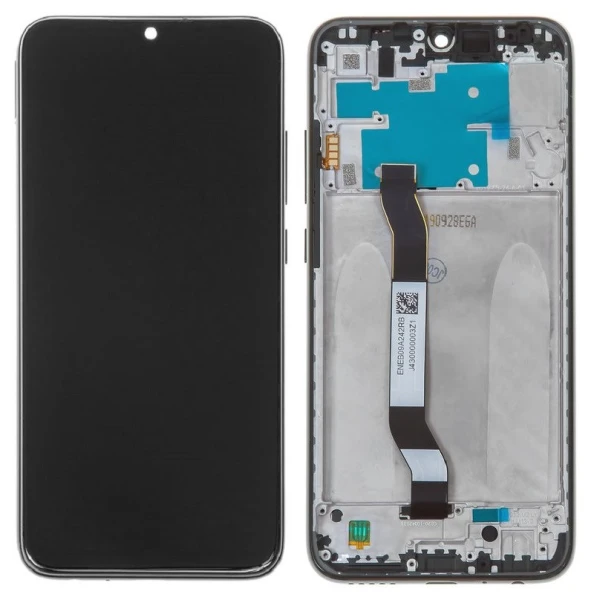 Дисплей Xiaomi Redmi Note 8 з рамкою оригінал Service Pack Black 5600050C3J00