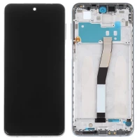 Дисплей Xiaomi Redmi Note 9 Pro/9S з тачскріном і рамкою оригінал 100% Service Pack White