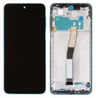 Дисплей Xiaomi Redmi Note 9 Pro/9S з тачскріном і рамкою оригінал 100% Service Pack Green