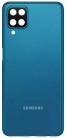 Задня кришка Samsung Galaxy A12 A125 оригінал Китай зі склом камери Blue