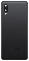 Задня кришка Samsung Galaxy A02 A022 оригінал Китай зі склом камери Black
