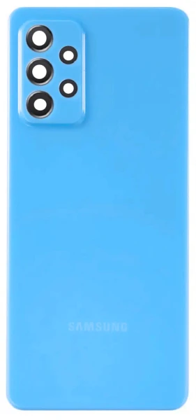 Задня кришка Samsung Galaxy A52 (A525, 2021) зі склом камери Оригінал Китай Blue