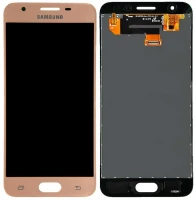 Дисплей Samsung Galaxy J5 Prime G570 з тачскріном без рамки оригінал 100% Service Pack Gold