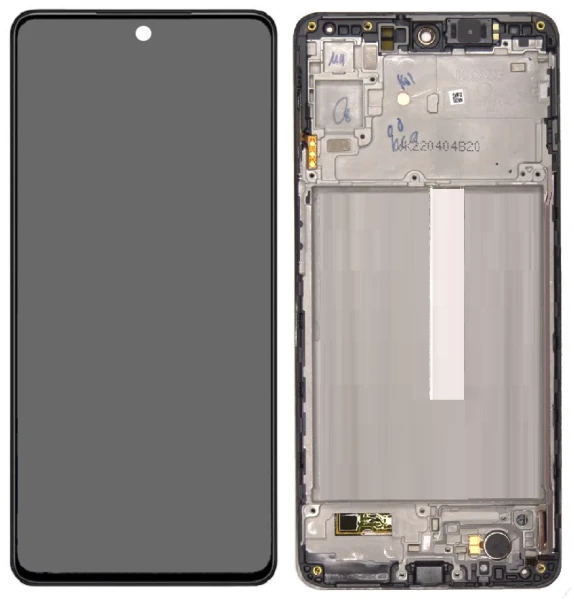 Дисплей Samsung Galaxy M53 5G (M536) Black з тачскріном і рамкою Service Pack