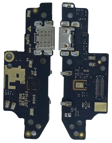 Нижня плата з роз'ємом зарядки і мікрофоном Redmi 9A / 10A / 9C / C3 / C31