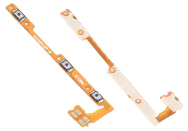 Шлейф Xiaomi Redmi Note 10 Pro / Note 10 Pro Max кнопки живлення та гучності Оригінал Service Pack