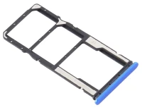 Лоток SIM-карти Xiaomi Redmi 9A / Redmi 9AT / Redmi 9i оригінал Service Pack Blue