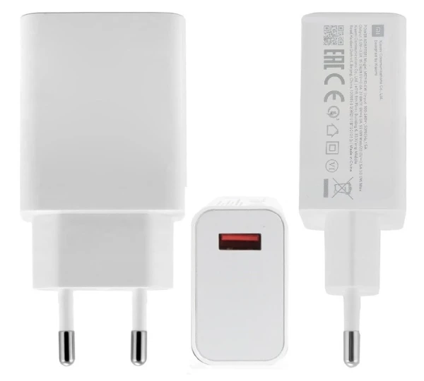 Зарядний пристрій Xiaomi MDY-12-EV 55W Оригінал Білий