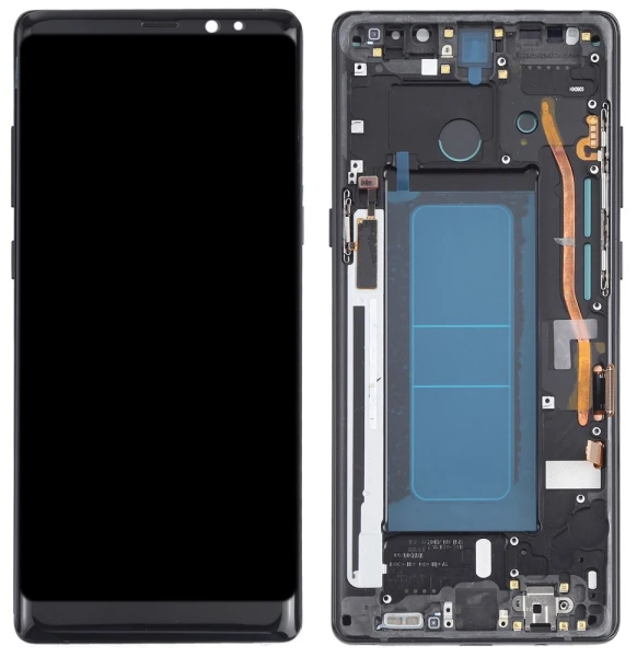 Дисплей Samsung Note 8 N950 оригінал Service Pack з рамкою Black