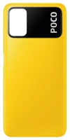 Задня кришка Xiaomi Poco M3 оригінал Service Pack Yellow