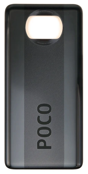 Задня кришка Xiaomi Poco X3 NFC (M2007J20CG, M2007J20CI, M2007J20CT, MZB07Z0IN) Service Pack Grey
