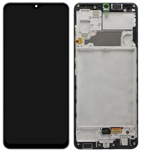 Дисплей Samsung A32 A325 OLED з рамкою Black