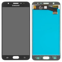 Дисплей Samsung Galaxy J7 Prime G610 з тачскріном оригінал 100% Service Pack Black