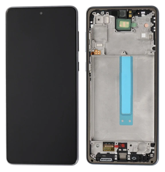 Оригінальний дисплей Samsung Galaxy A73 5G A736 Black з рамкою GH82-28884A
