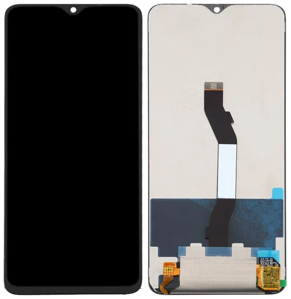 Дисплей Xiaomi Redmi Note 8 Pro з сенсором без рамки оригінал Service Pack Black