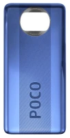 Задня кришка Xiaomi Poco X3 Pro оригінал Service Pack Blue