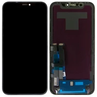 Дисплей Apple iPhone XR з тачскріном і рамкою оригінал знятий з телефона Black