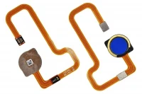 Сканер відбитку пальців Redmi Note 8T Оригінал 100 % Service Pack Blue