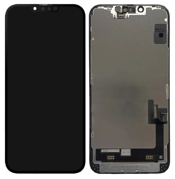 Дисплей iPhone 14 з тачскріном і рамкою оригінал Black знятий з телефону