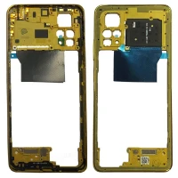 Середня рамка Xiaomi Poco X4 Pro 5G оригінал Yellow