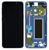 Дисплей Samsung Galaxy S9 G960 з тачскріном і рамкою оригінал 100% Service Pack Blue