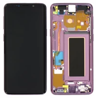 Дисплей Samsung Galaxy S9 G960 з тачскріном і рамкою оригінал 100% Service Pack Purple