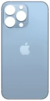 Задня кришка iPhone 13 Pro Max з великим вирізом під камеру оригінал Китай Blue