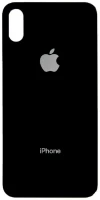Задня кришка iPhone XS з великим вирізом під камеру оригінал Китай Black