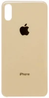 Задня кришка iPhone XS Max з великим вирізом під камеру оригінал Китай Gold