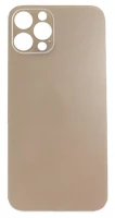 Задня кришка iPhone 12 Pro Max з великим вирізом під камеру оригінал Китай Gold