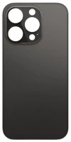 Задня кришка iPhone 14 Pro з великим вирізом під камеру оригінал Китай Black