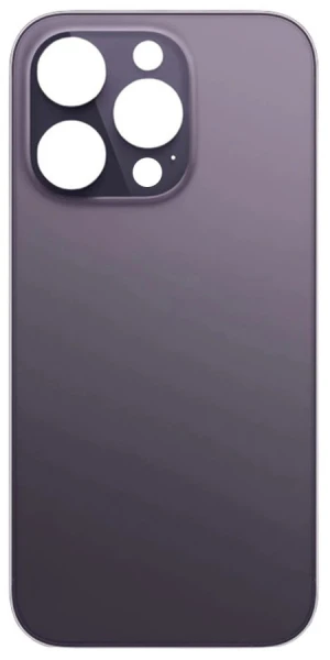 Задня кришка iPhone 14 Pro Оригінал Китай фіолетова з великим вирізом під камеру